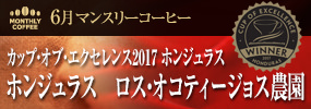 6月マンスリーコーヒー　ホンジュラス　ロス・オコティージョス農園