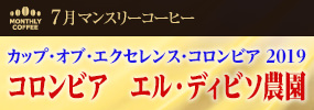 7月マンスリーコーヒー〈コロンビア〉エル・ディビソ農園